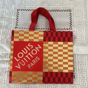 Louis Vuitton 2023 holiday Lego Shopping bag small